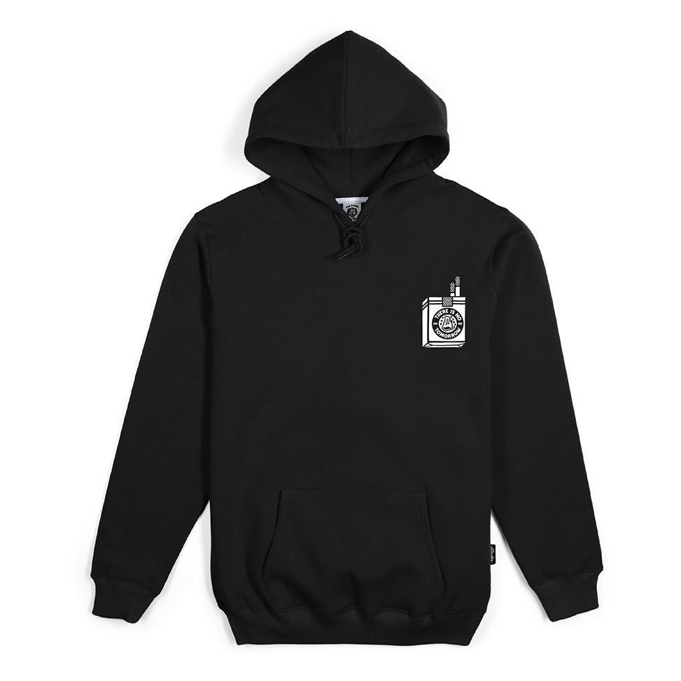 THE DUDES - TOO SHORT SMOKES CLASSIC HOODIE - BLACK