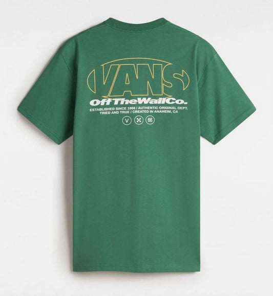 VANS - MAJOR TYPE SS TEE - FAIRWAY