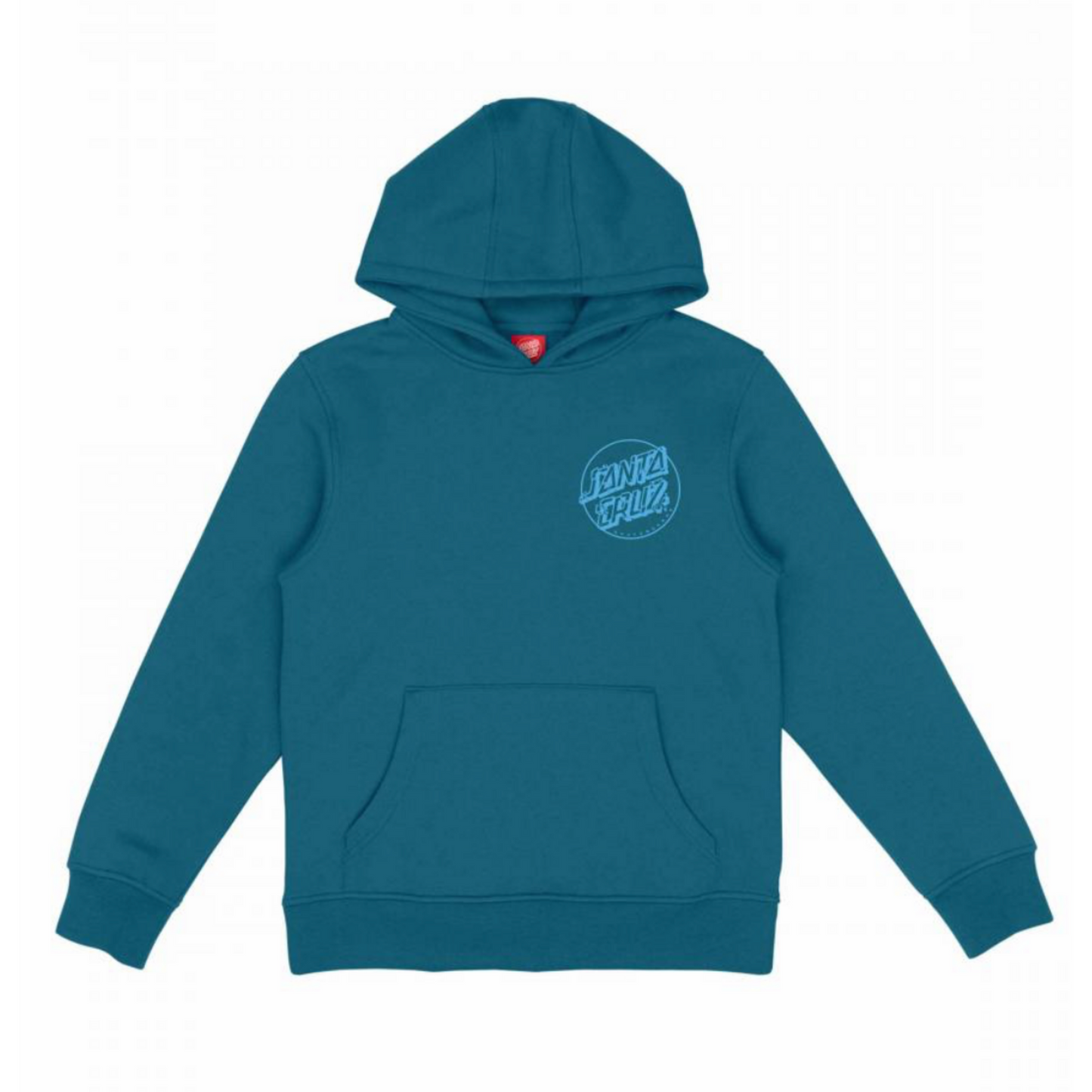 SANTA CRUZ - ROSKOPP SCREAMING FIVE YOUTH HOOD - TEAL