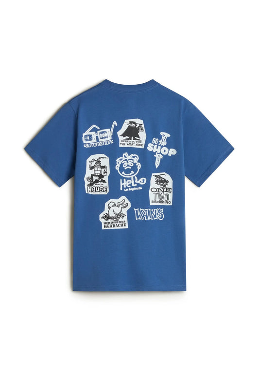 VANS - CLASSIFIED ESSENTIAL KIDS TEE - TRUE NAVY