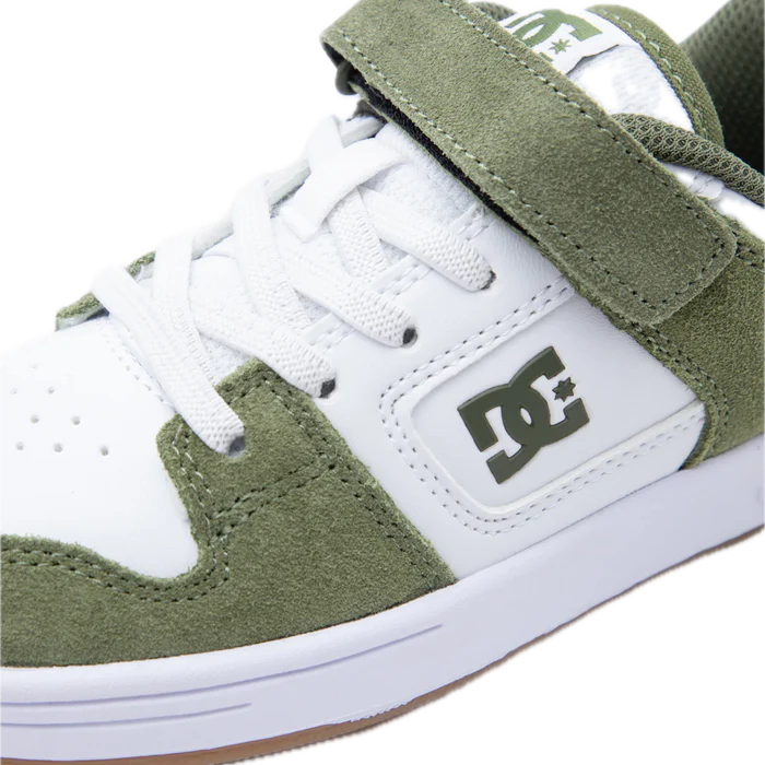 DC - MANTECA 4 V YOUTH - OLIVE/WHITE/GUM
