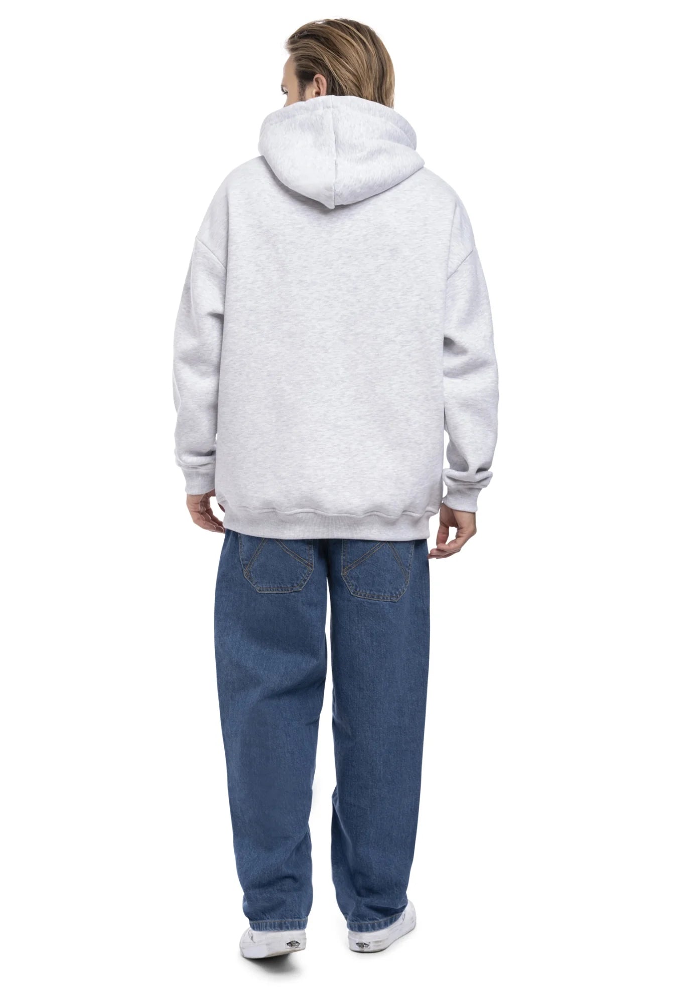 HOMEBOY - PENCIL HOOD - GREY HEATHER