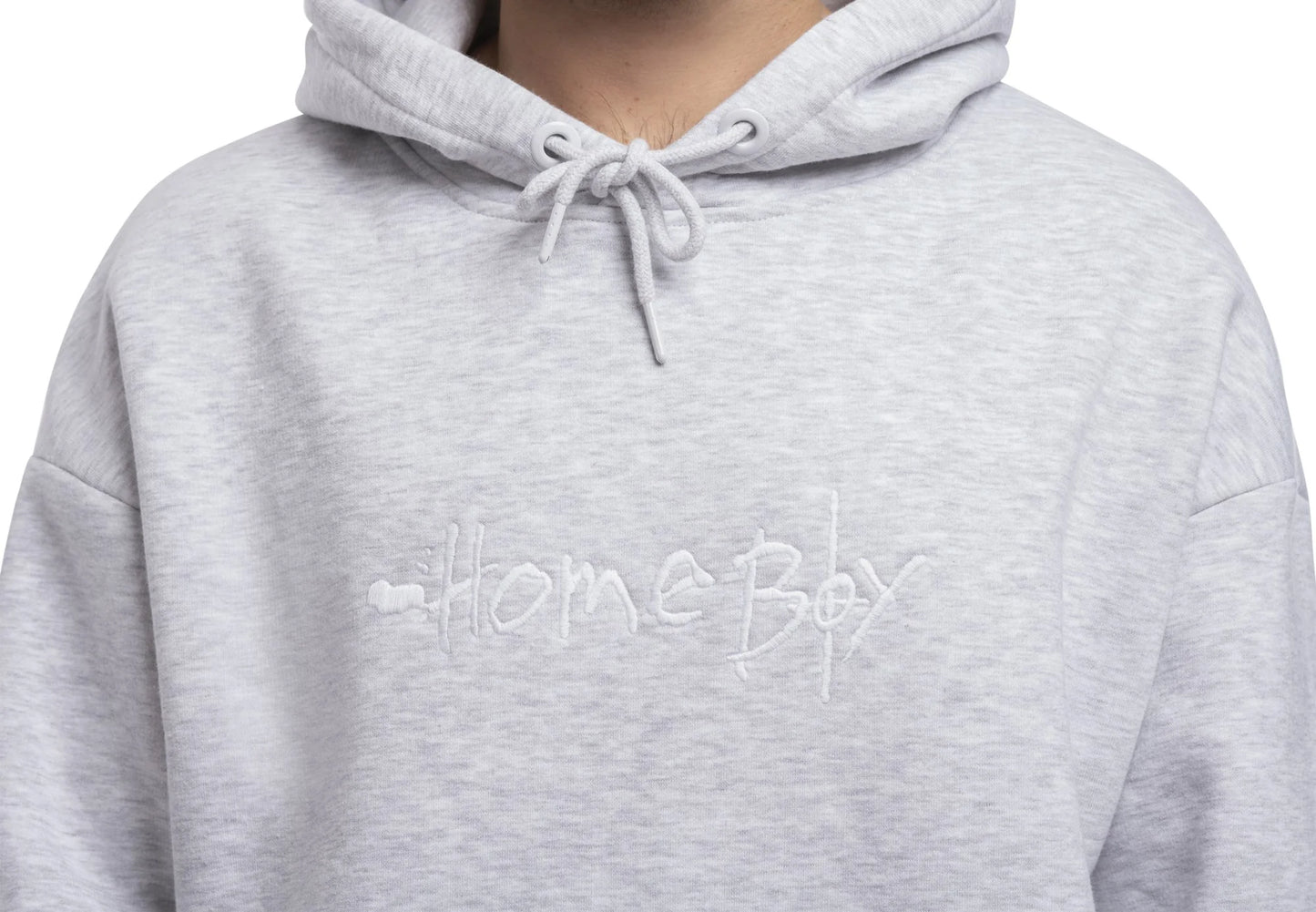 HOMEBOY - PENCIL HOOD - GREY HEATHER