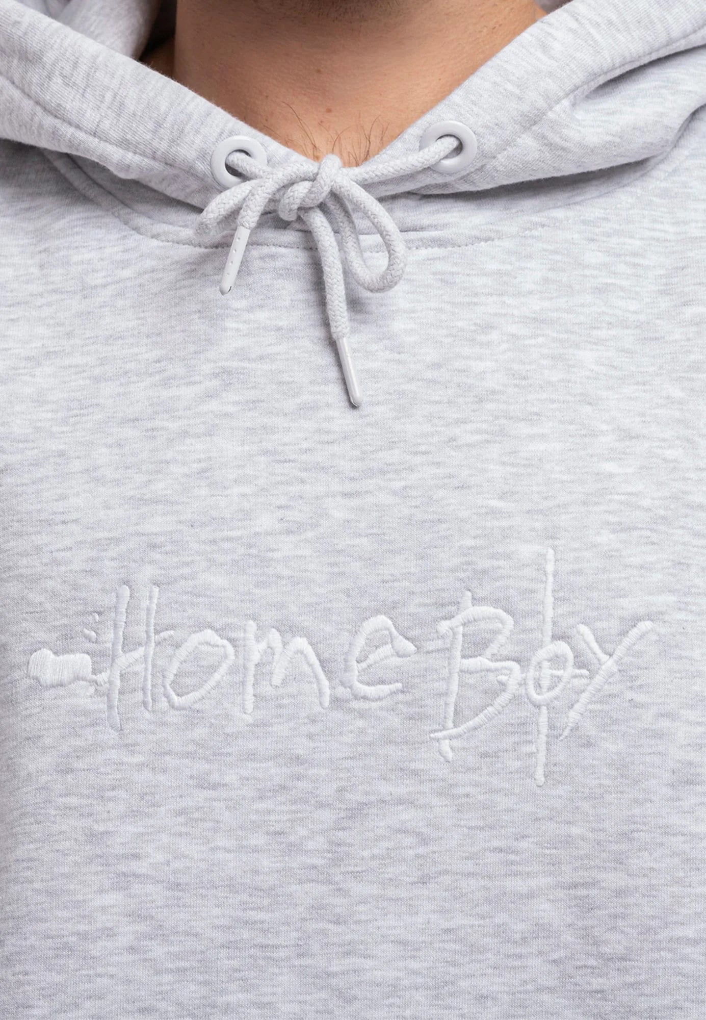 HOMEBOY - PENCIL HOOD - GREY HEATHER