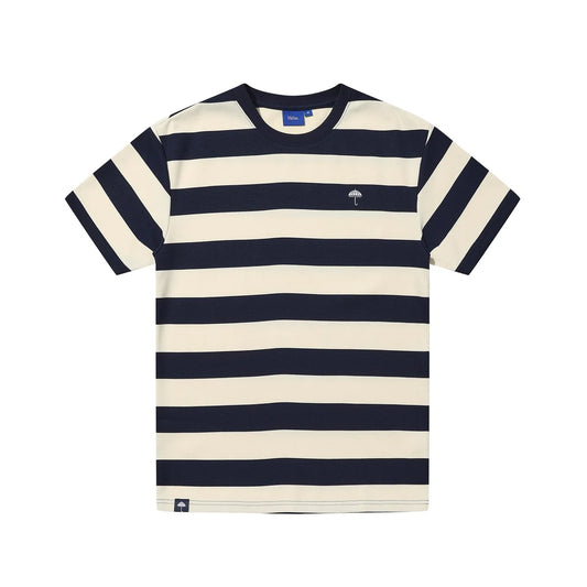 HELAS - RIGATO TEE - NAVY/CREAM