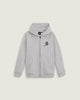 VANS - DUMPSTER RACCOON YOUTH ZIP HOOD - GREY