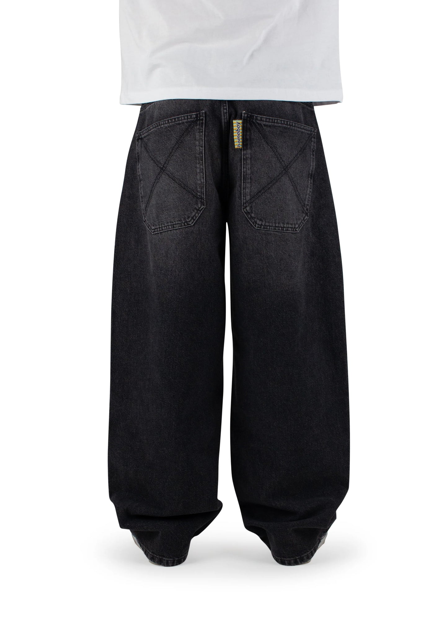 HOMEBOY - X-TRA MONSTER VINTAGE DENIM - VINTAGE BLACK