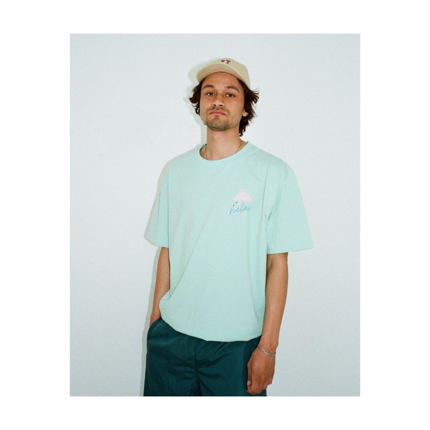 HELAS - FLAMINGO TEE - LIME