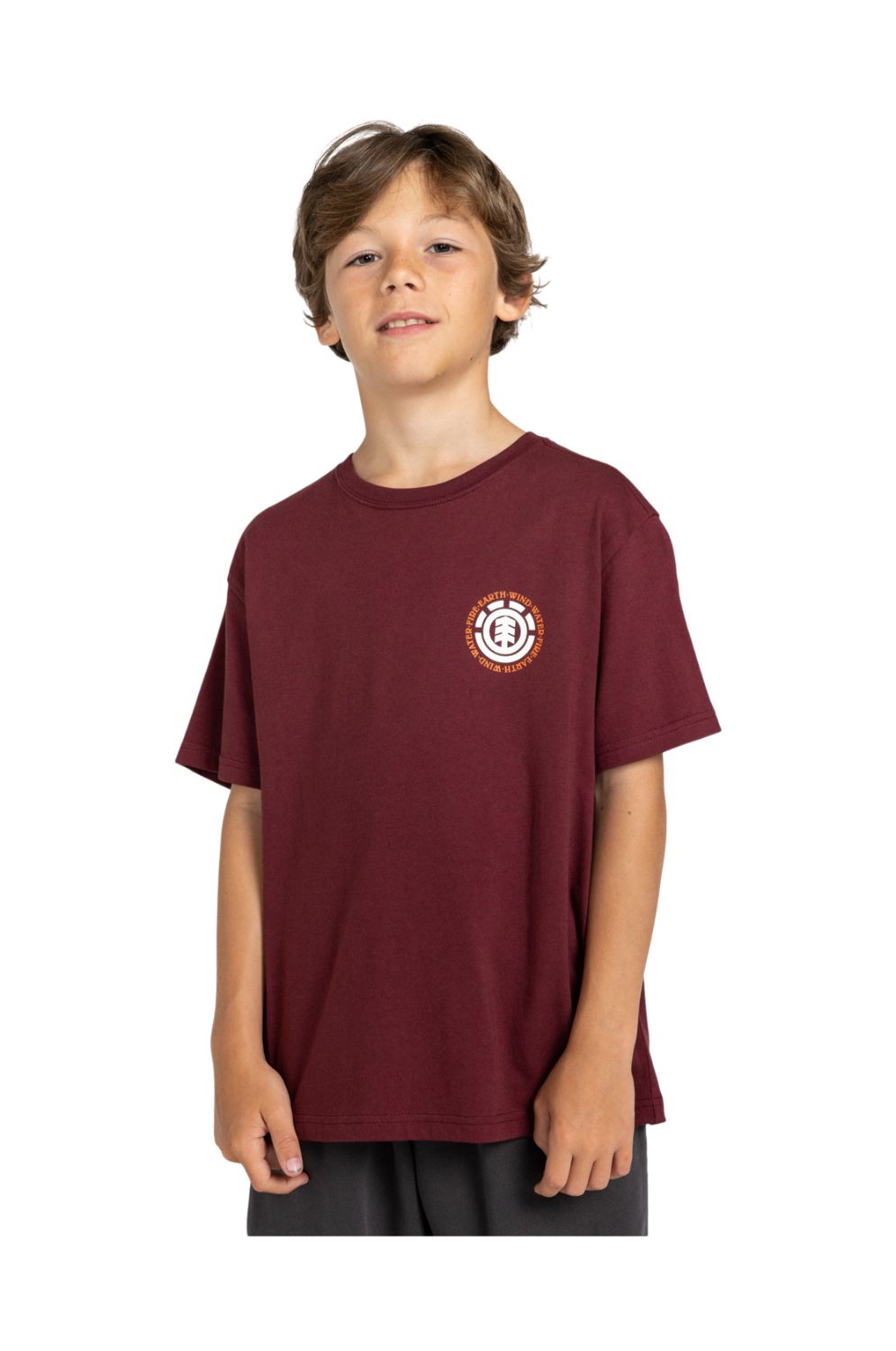 ELEMENT - SEAL TEE YOUTH - TAWNY PORT