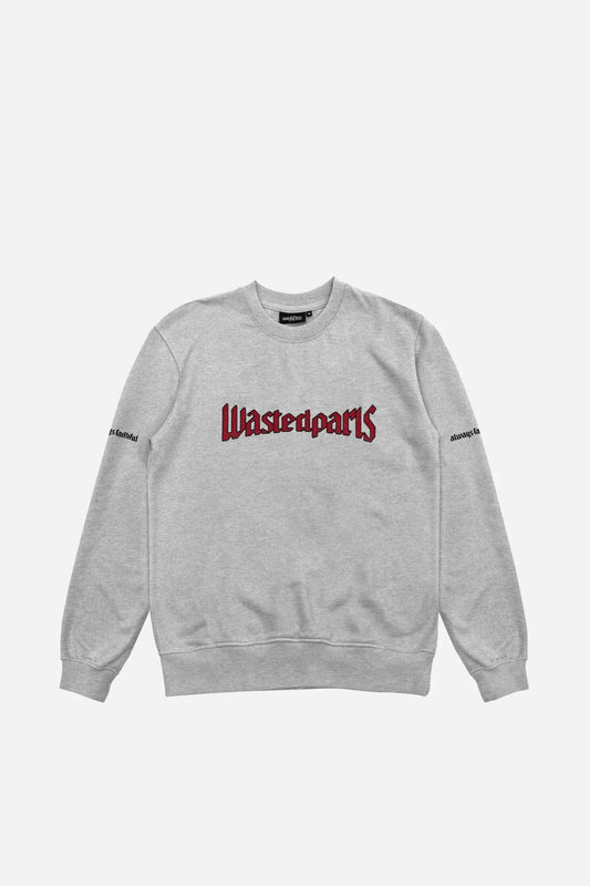 WASTED PARIS - UNITED CREWNECK - ASH GREY