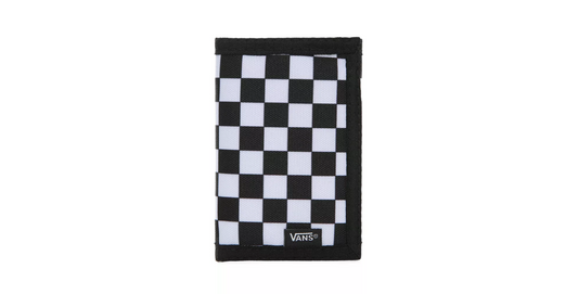 VANS - SLIPPED WALLET - BLACK/WHITE
