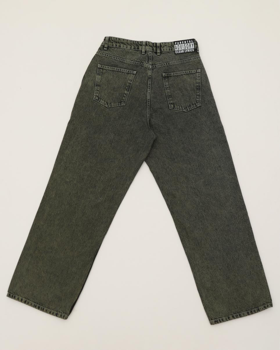 KEEP IT CLEAN - LOOSE PANT - GREEN/BLACK