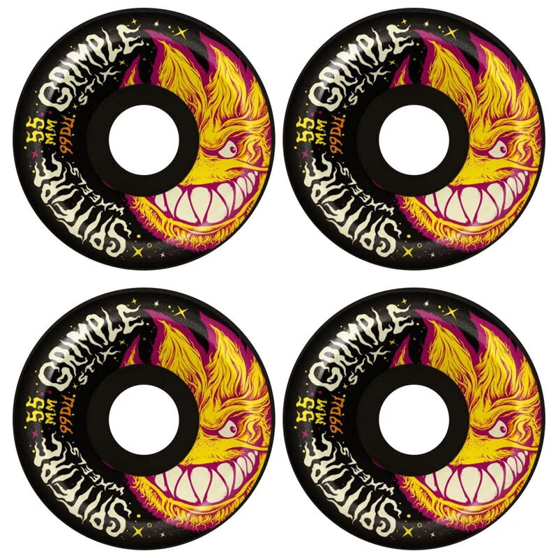 SPITFIRE - FORMULA FOUR LOCK-IN FULL GRIMPLEHEAD BLACK - 99D - 55MM