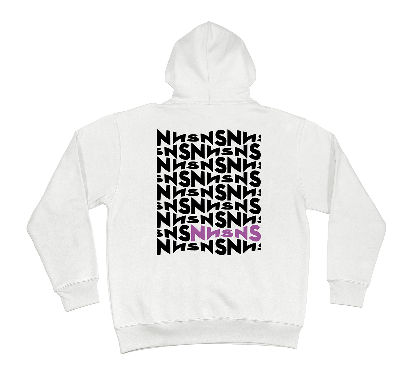 NNSNS - WAVES HOOD - WHITE