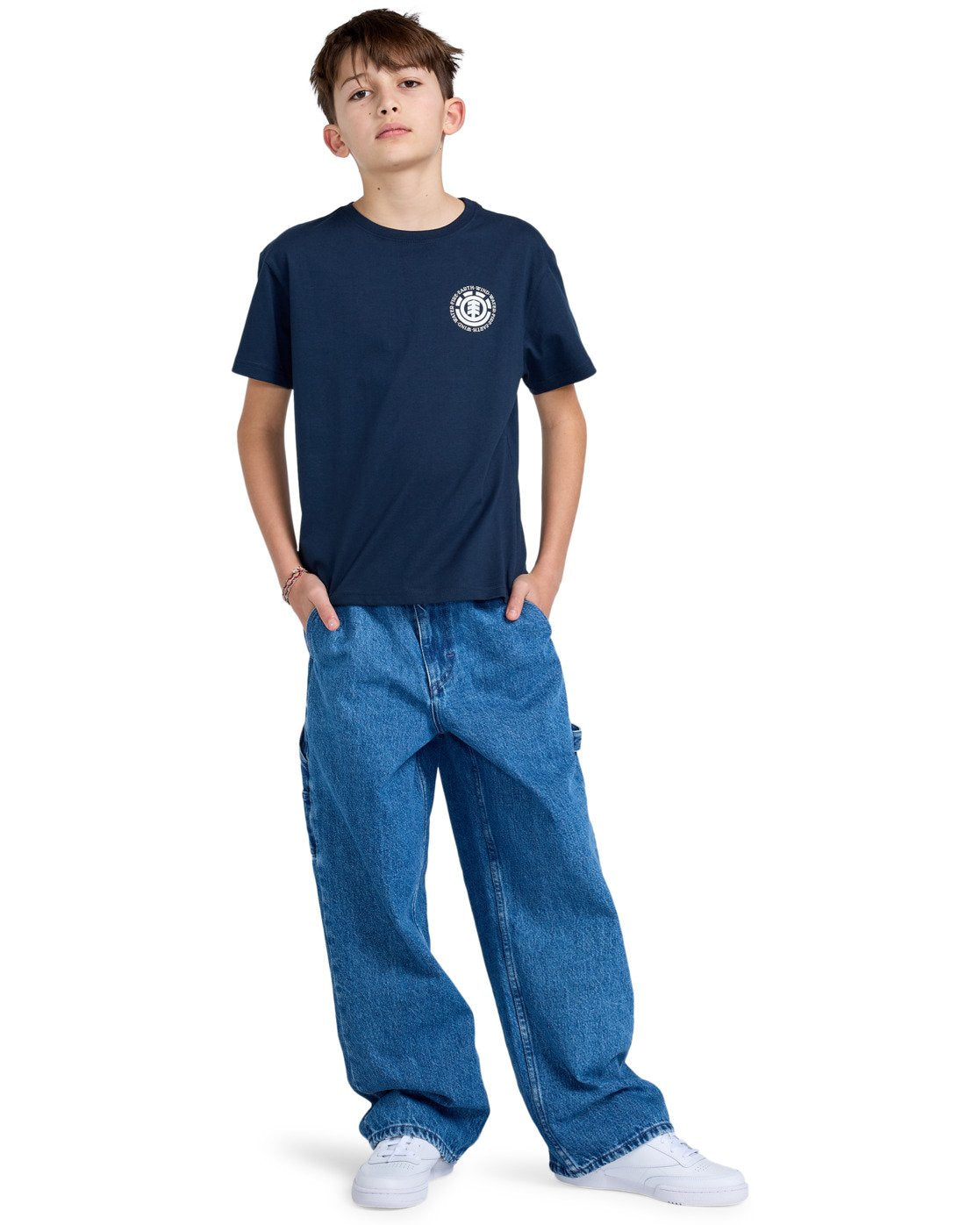 ELEMENT - SEAL BP YOUTH TEE - ECLIPSE NAVY
