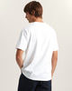 VANS - STRETCH LOGO TEE - WHITE/BLACK