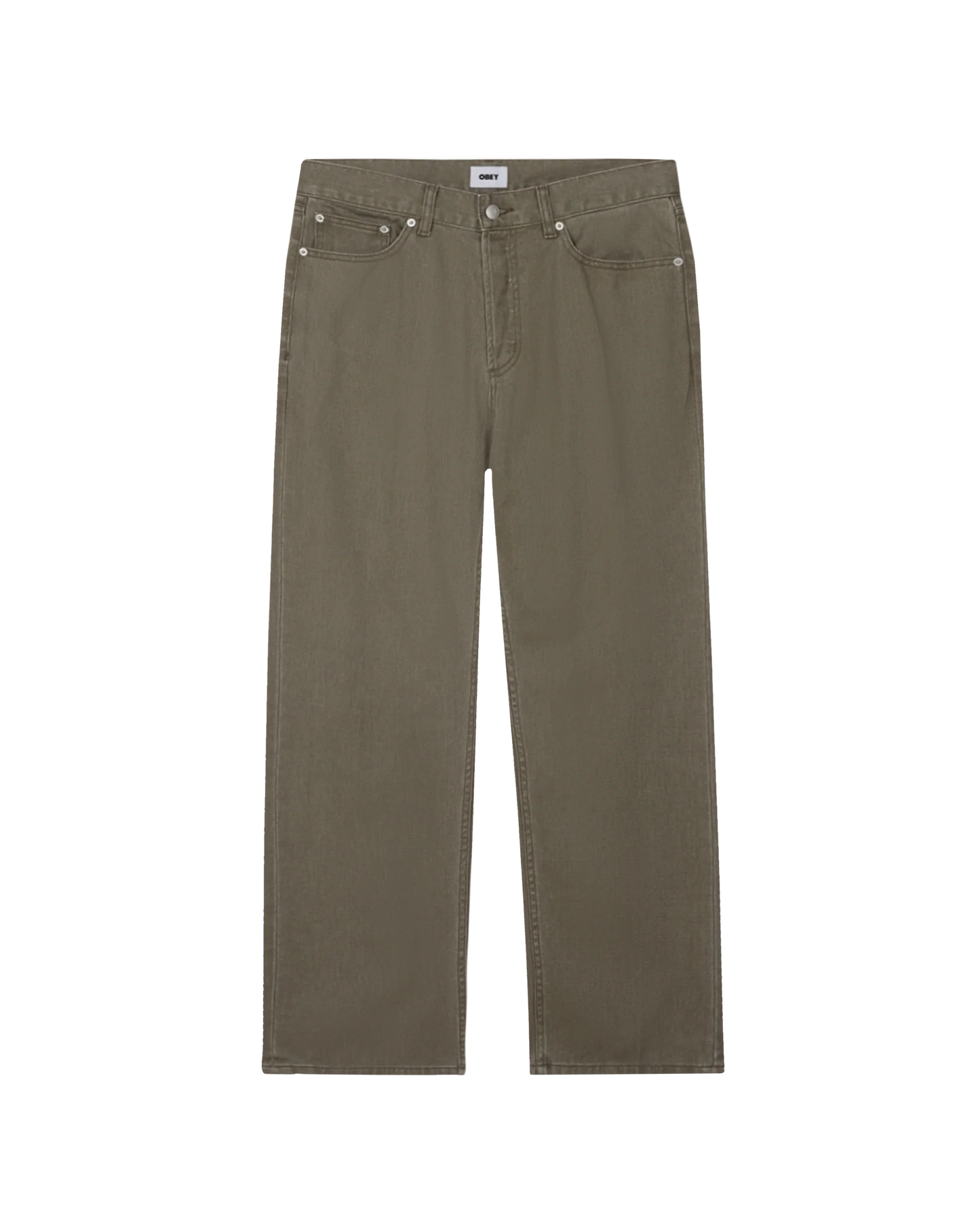 OBEY - HARDWORK DENIM - TEA LEAF FADED WASH