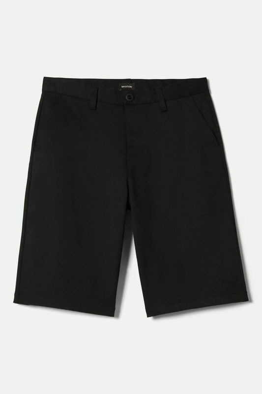 BRIXTON - CHOICE CHINO BAGGY SHORT - BLACK