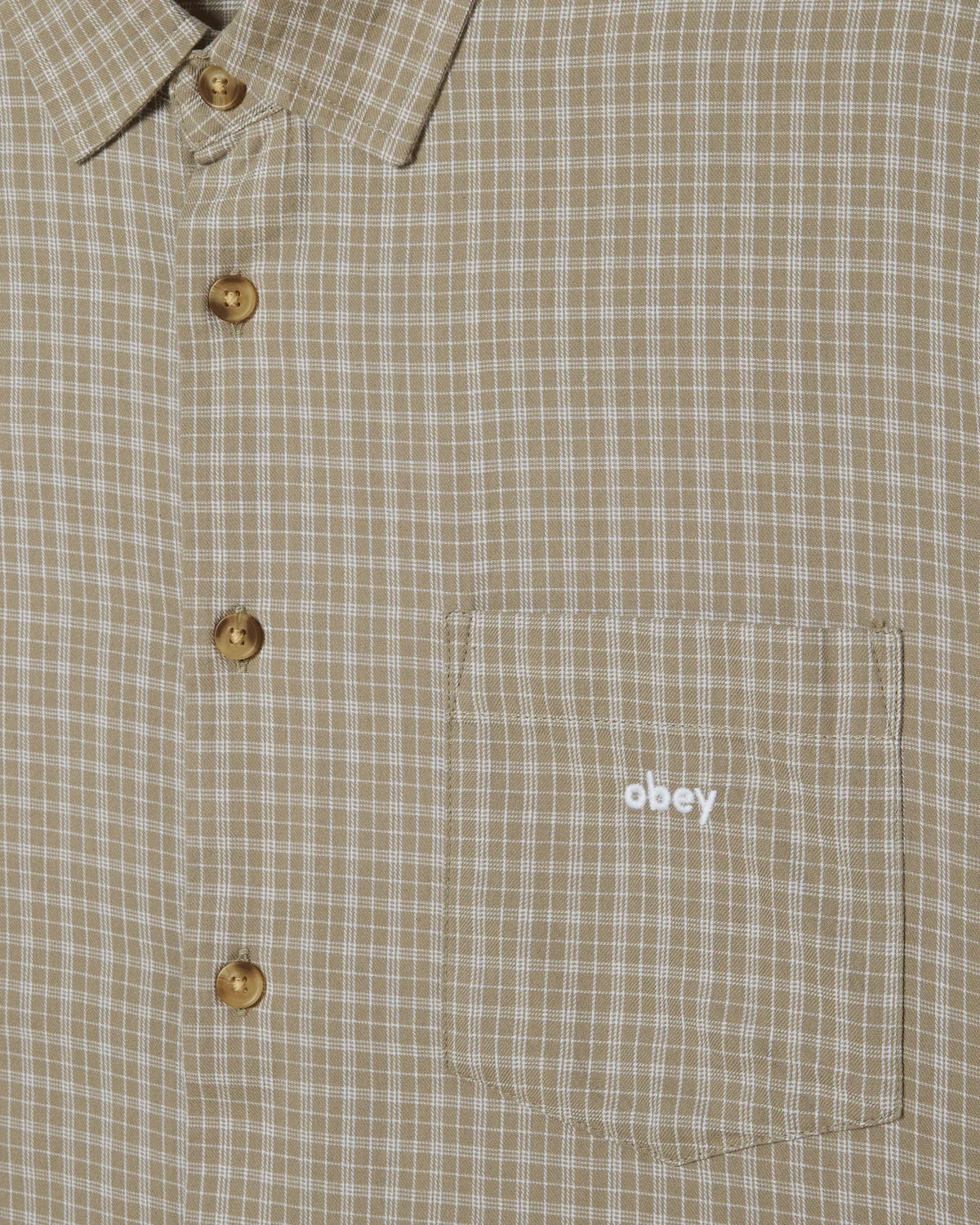 OBEY - BIGWIG IAN SS SHIRT - DRIED SAGE MULTI