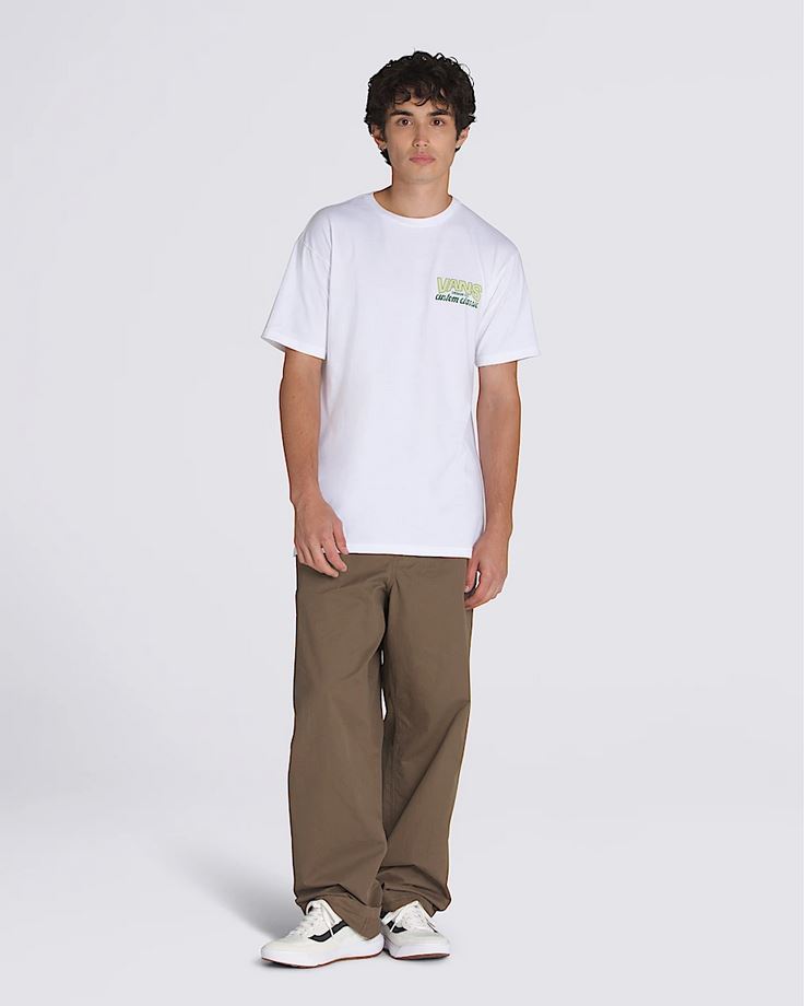 VANS - SHOP FRONT SS TEE - WHITE
