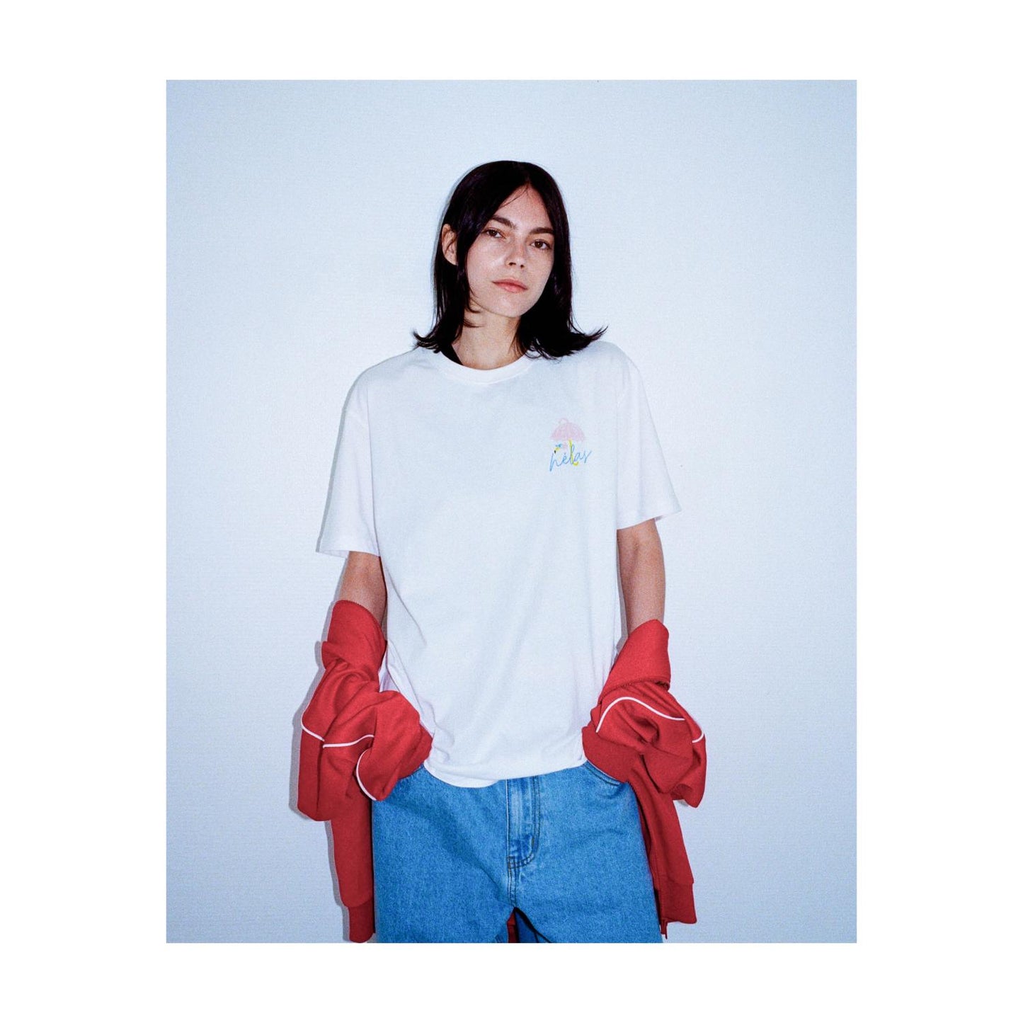 HELAS - FLAMINGO TEE - WHITE