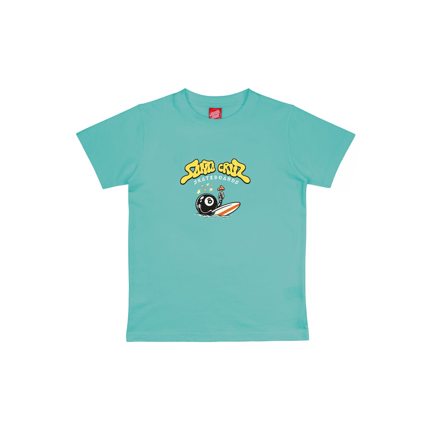 SANTA CRUZ - YOUTH WINKOWSKI 8BALLER TRIP TEE - POOL BLUE