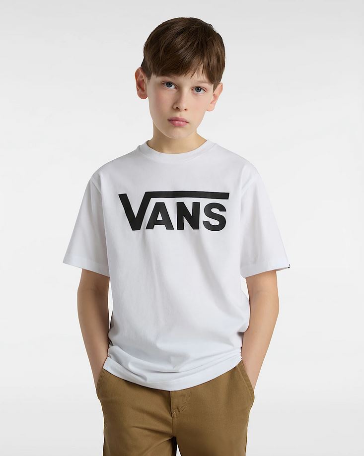 VANS - CLASSIC YOUTH TEE - WHITE