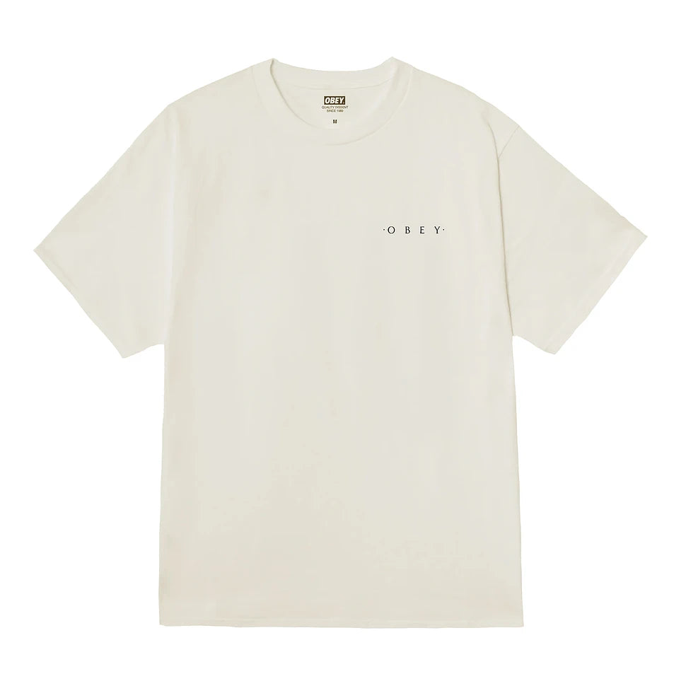 OBEY - ARCHITECTURE OF THE UNIVERSE TEE - VINTAGE WHITE