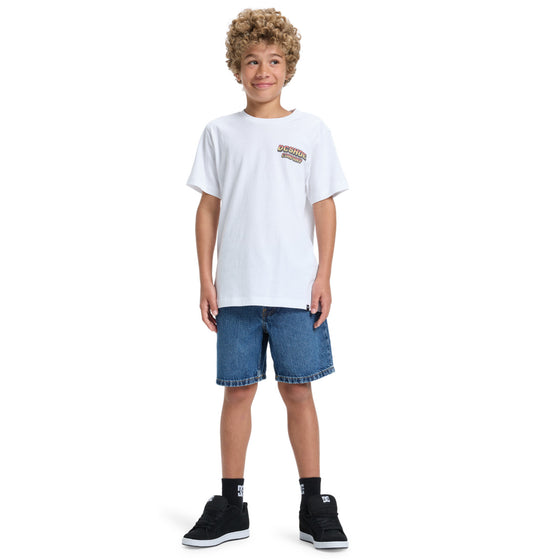 DC - TWO BIT TEE BOY - WHITE