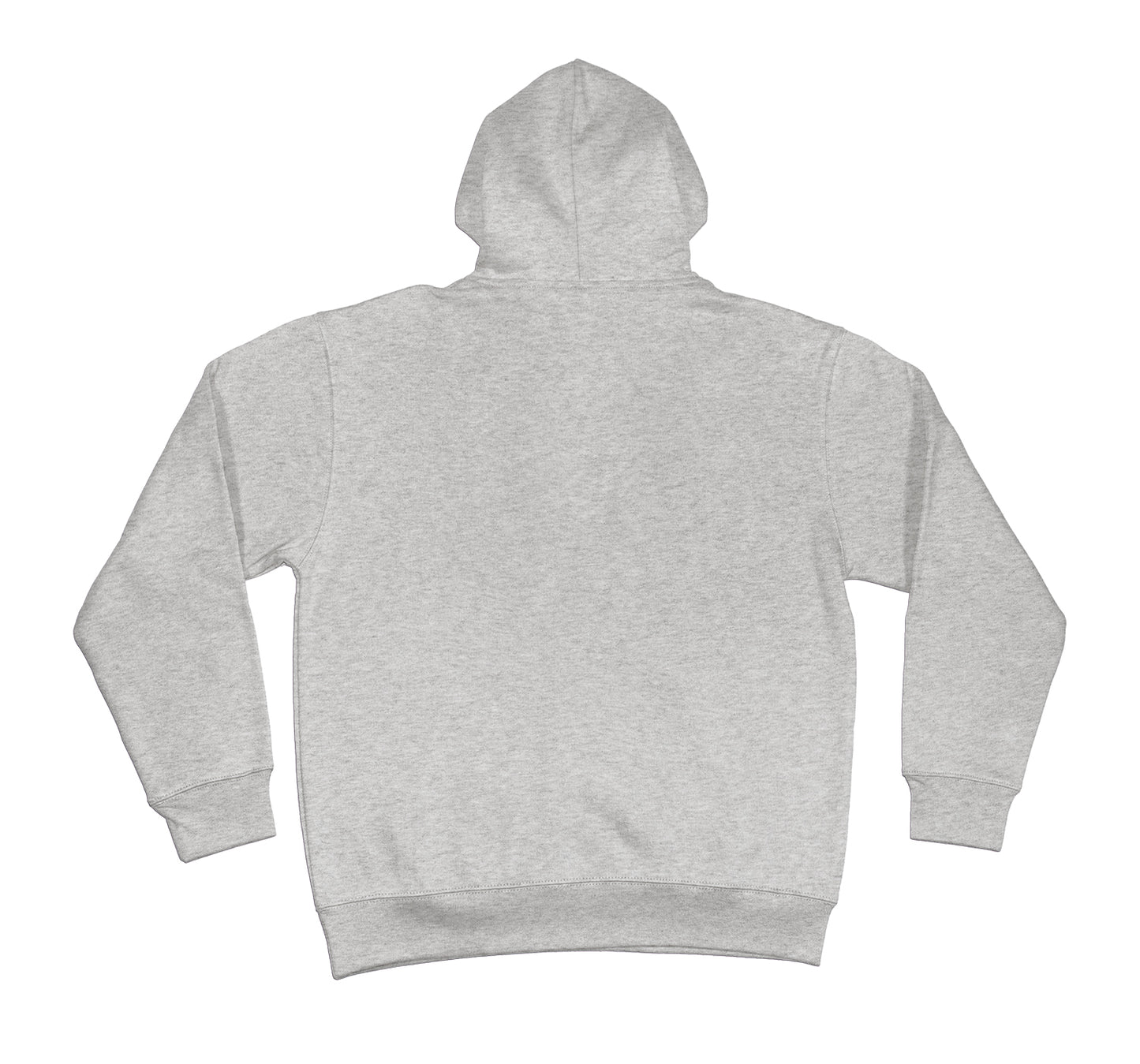 NNSNS - EMBROIDERED HOOD - HEATHER GREY
