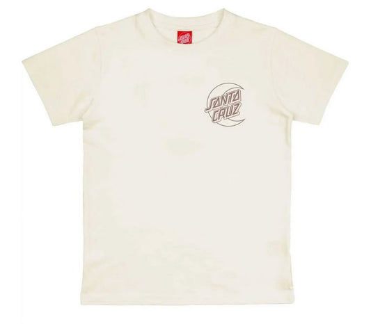 SANTA CRUZ - YOUTH IMPRINT MOON DOT TEE - COTTON