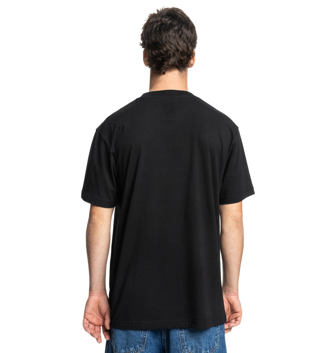 DC - STAR SKULLY TEE - BLACK