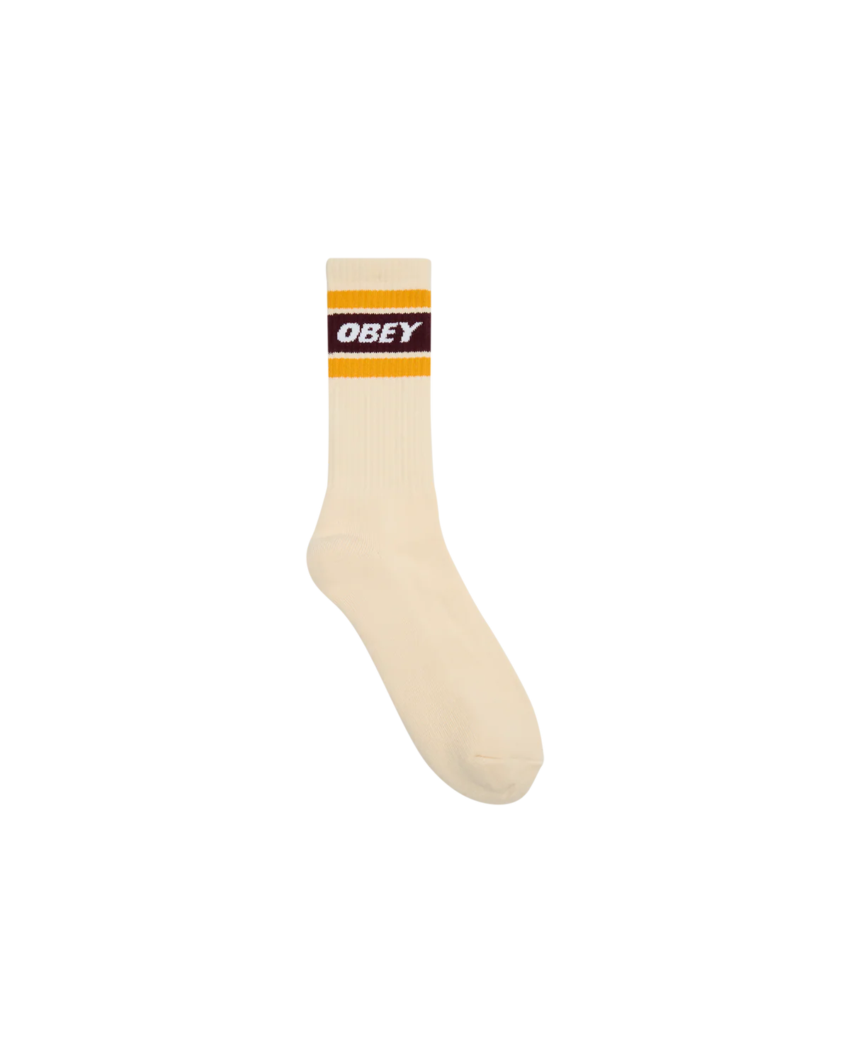 OBEY - COOPER II SOCKS - UNBLEACHED/ZINFANDEL