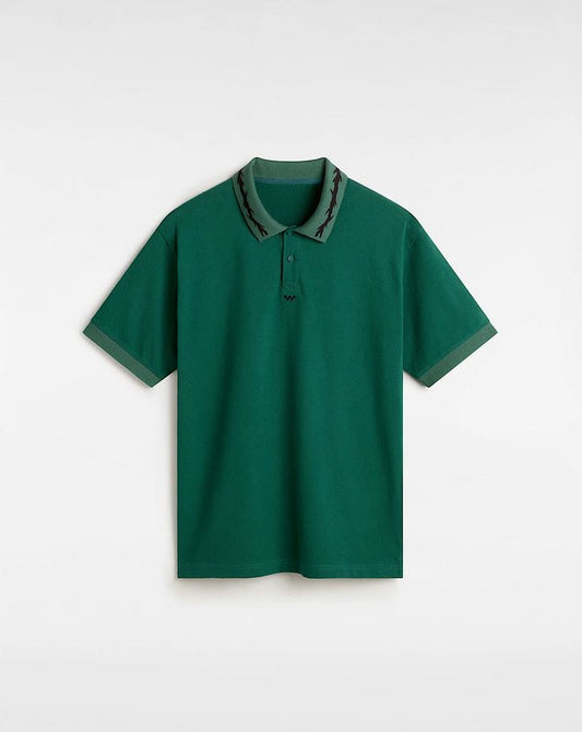 VANS - SKATE MESH POLO - GREEN