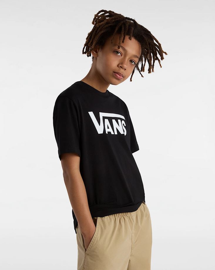 VANS - CLASSIC YOUTH TEE - BLACK