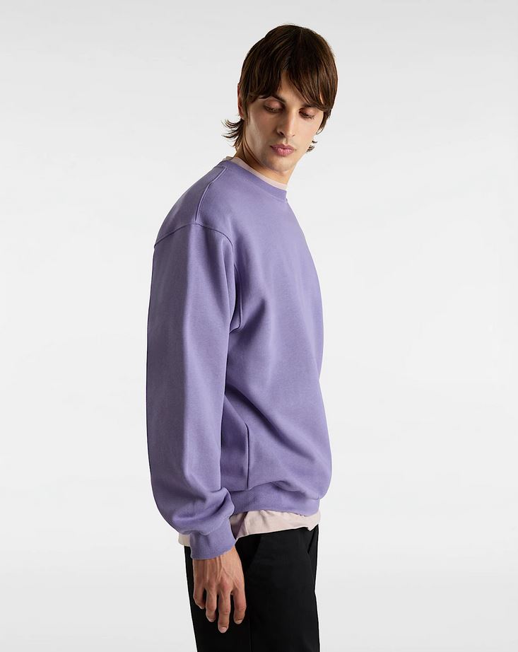 VANS - LEFT CHEST II LOOSE CREW - PURPLE