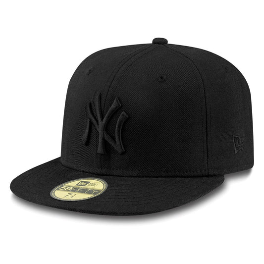 NEW ERA - 59FIFTY NEW YORK YANKEES ESSENTIAL CAP - BLACK/BLACK