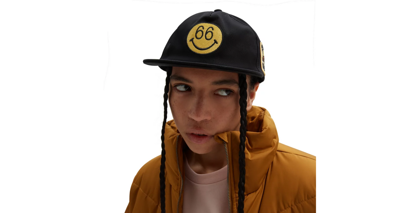 VANS - 66 UNSTRUCTURED CAP - BLACK