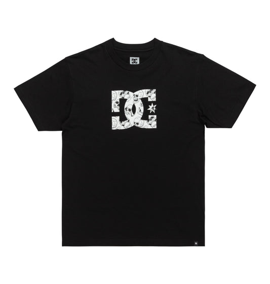 DC - STAR SKULLY TEE - BLACK