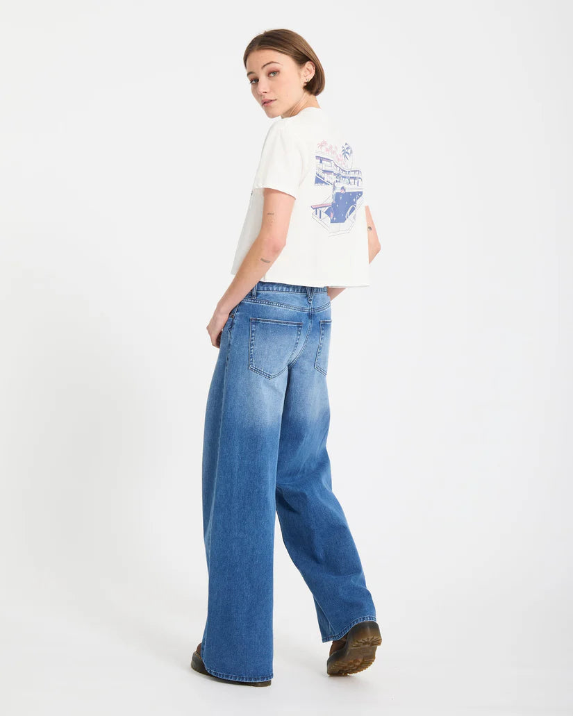 VOLCOM - POCKET DIAL TEE - VINTAGE WHITE
