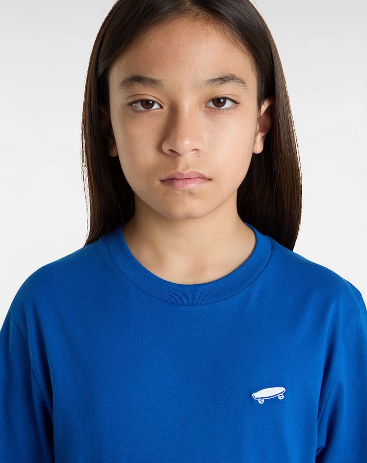 VANS - B SALTON SS YOUTH TEE - BLUE