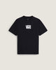 VANS - STRETCH LOGO TEE - BLACK/WHITE