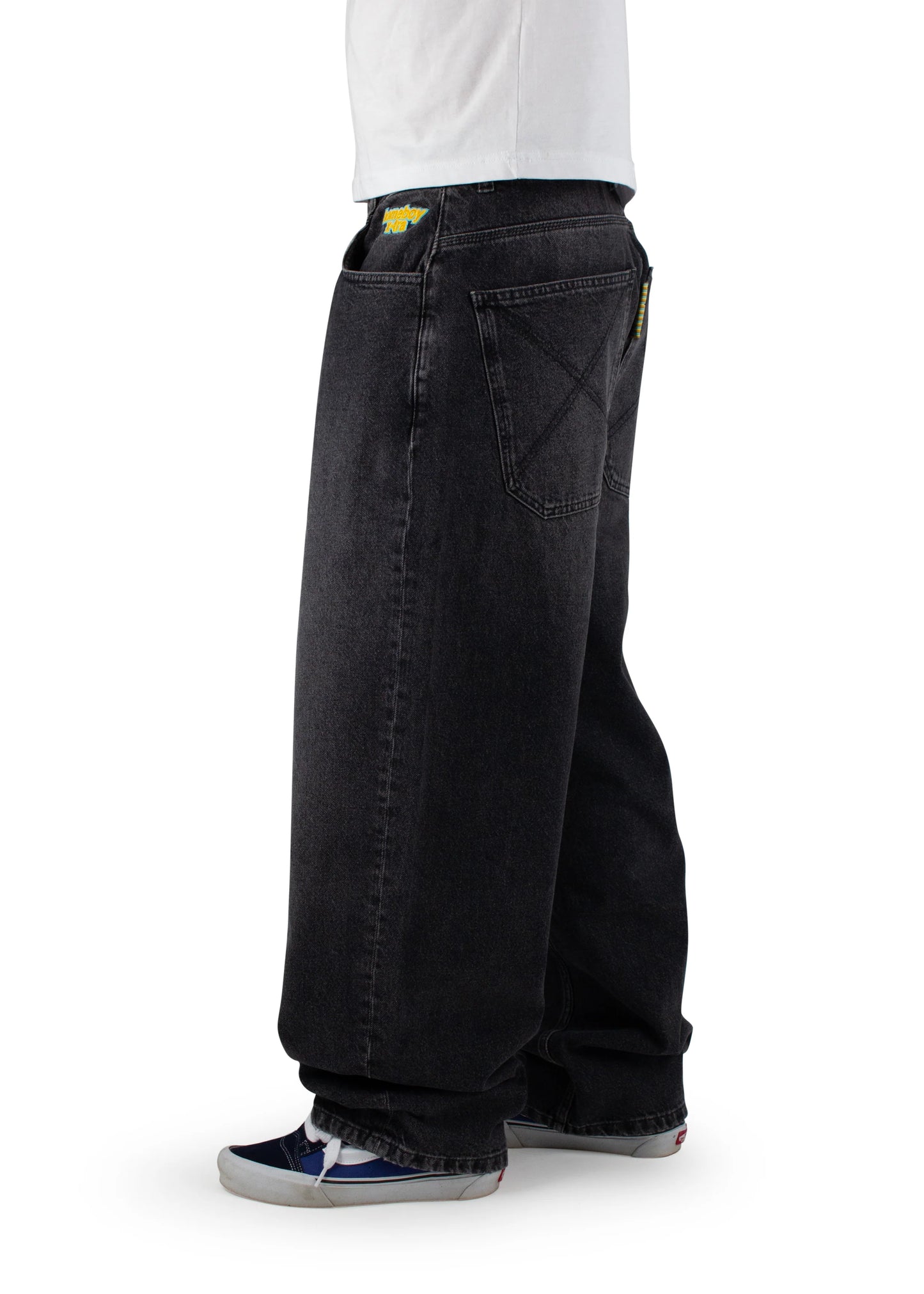 HOMEBOY - X-TRA MONSTER VINTAGE DENIM - VINTAGE BLACK