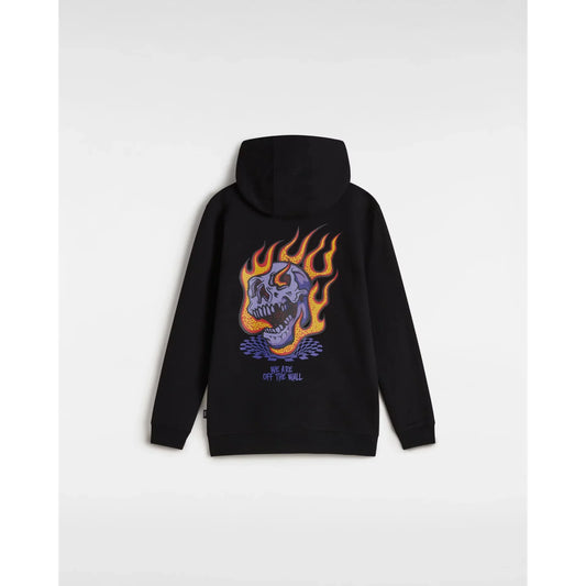 VANS - VORTEX PULLOVER YOUTH HOOD - BLACK