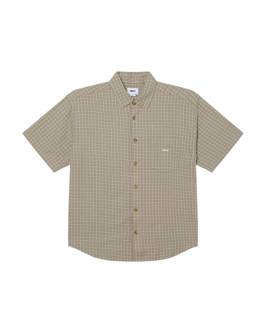 OBEY - BIGWIG IAN SS SHIRT - DRIED SAGE MULTI