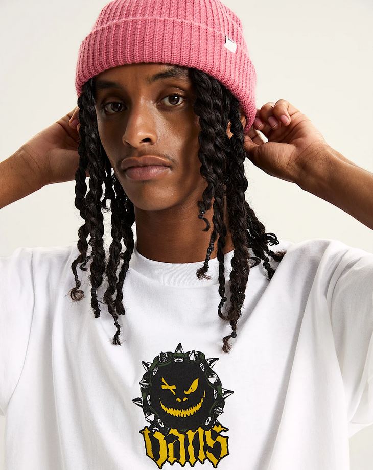 VANS - HAPPY SPIKE SS TEE - WHITE