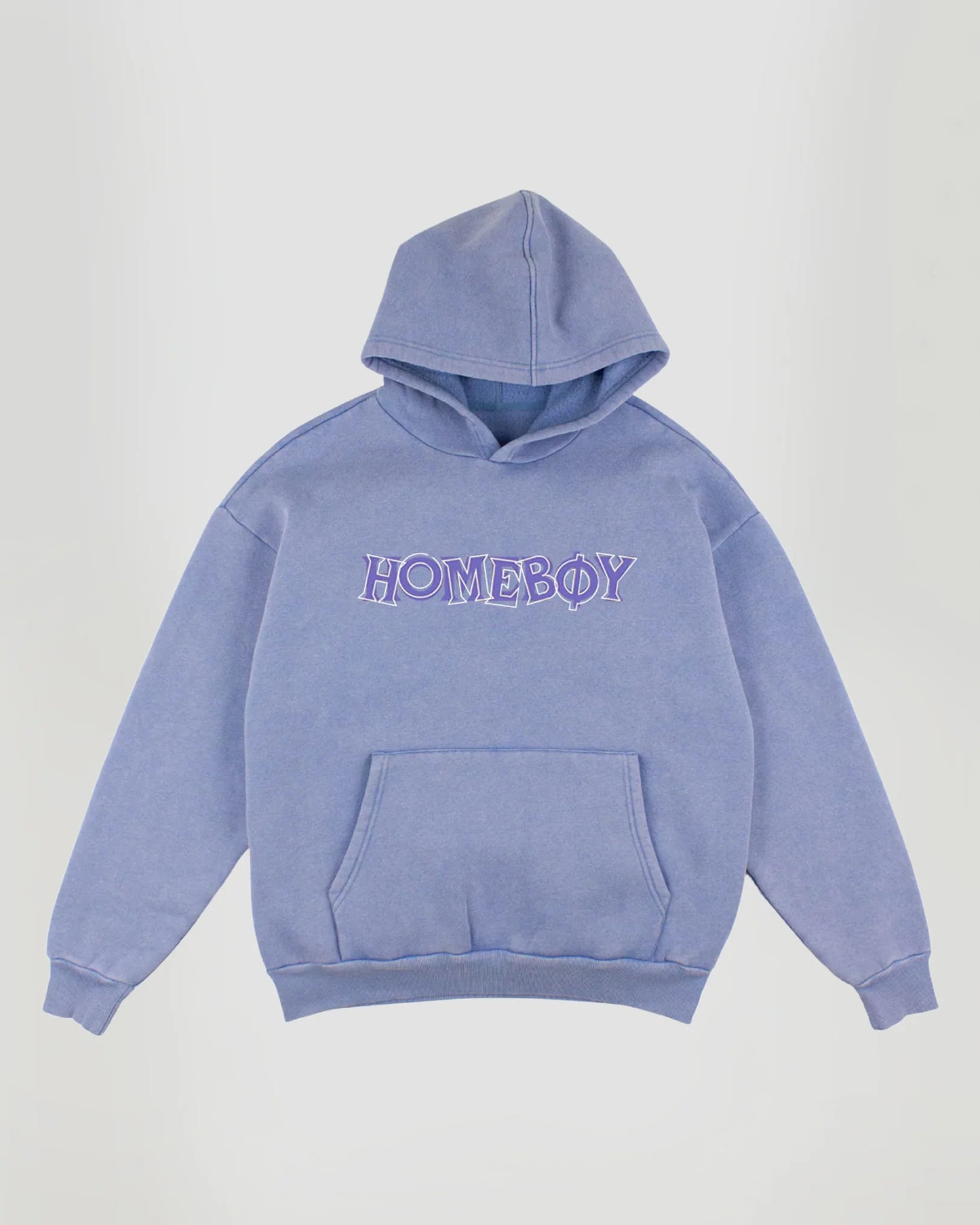 HOMEBOY - CHAOS HOOD - WASHED LIGHT BLUE