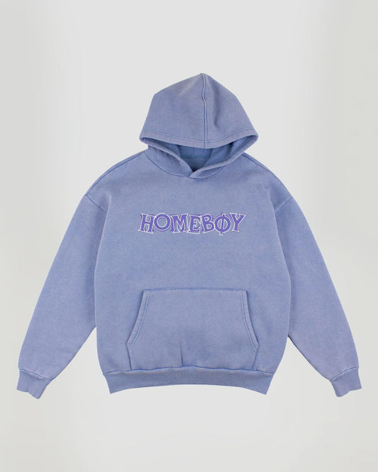 HOMEBOY - CHAOS HOOD - WASHED LIGHT BLUE