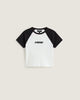 VANS - CLARE BABY TEE - BLACK/WHITE