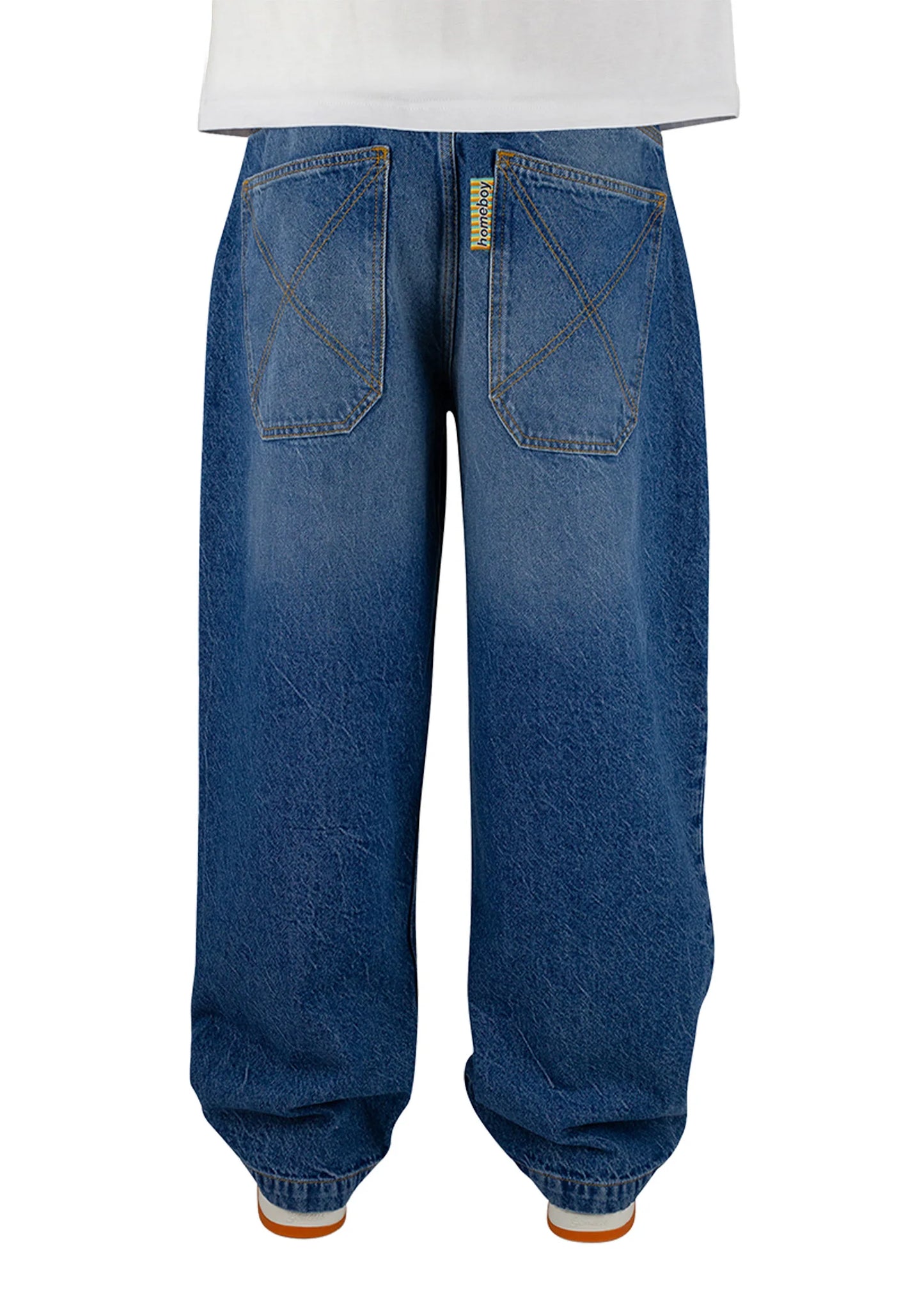 HOMEBOY - X-TRA MONSTER VINTAGE DENIM - VINTAGE BLUE